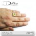 انگشتر مردانه نگین زبرجد  - کد: 4026